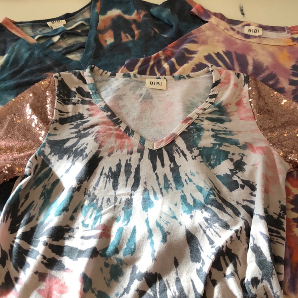 Tie Dye Shirt Bundle, nwot